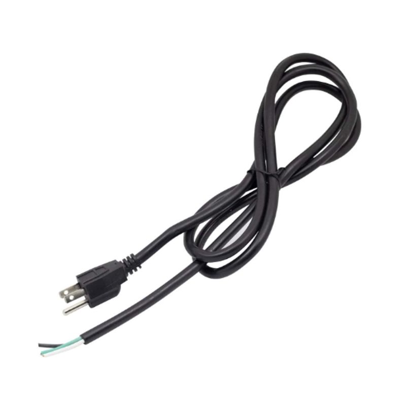 OPALUX - Cable Power para Ensamblaje 14 AWG 1.8M Negro P02A-14/1.8 OPALUX