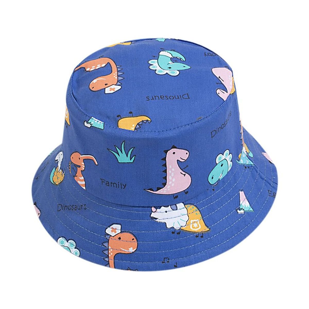KAST PE - Bucket hat Dinosaur 52cm Gorro sol niños de 2 a 5 años