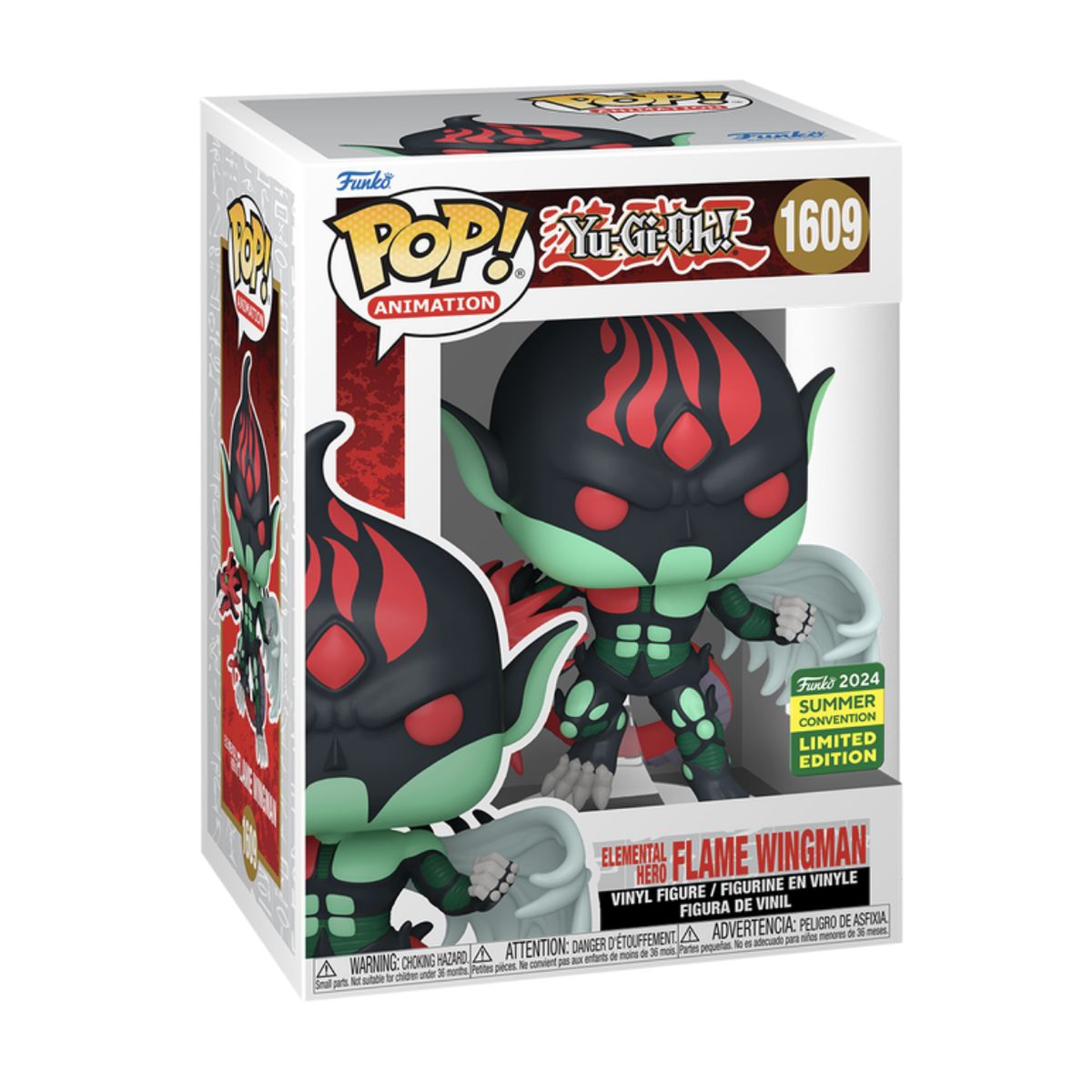 FUNKO - Elemental Hero Flame Wingman Funko Pop 1609 Yu Gi Oh