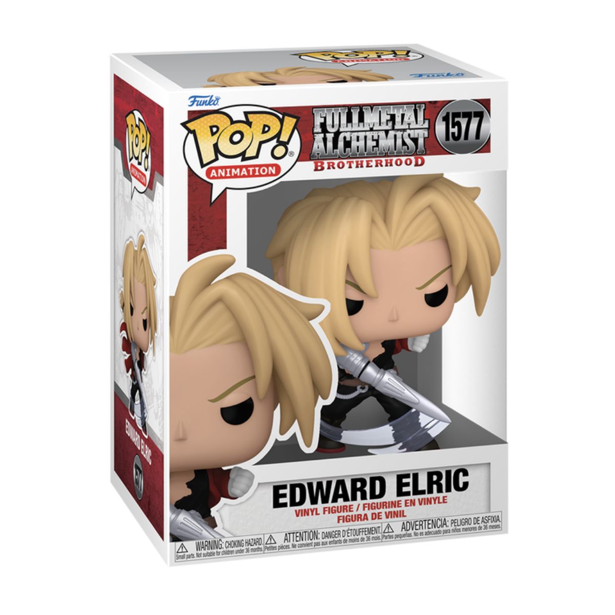 FUNKO - Edward Elric Funko Pop 1577 Fullmetal Alchemist Brotherhoo