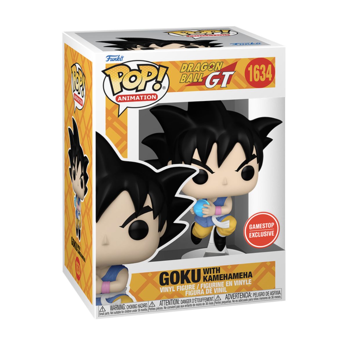 FUNKO - Goku Kamehameha Funko Pop 1634 Dragon Ball GT Exclusivo