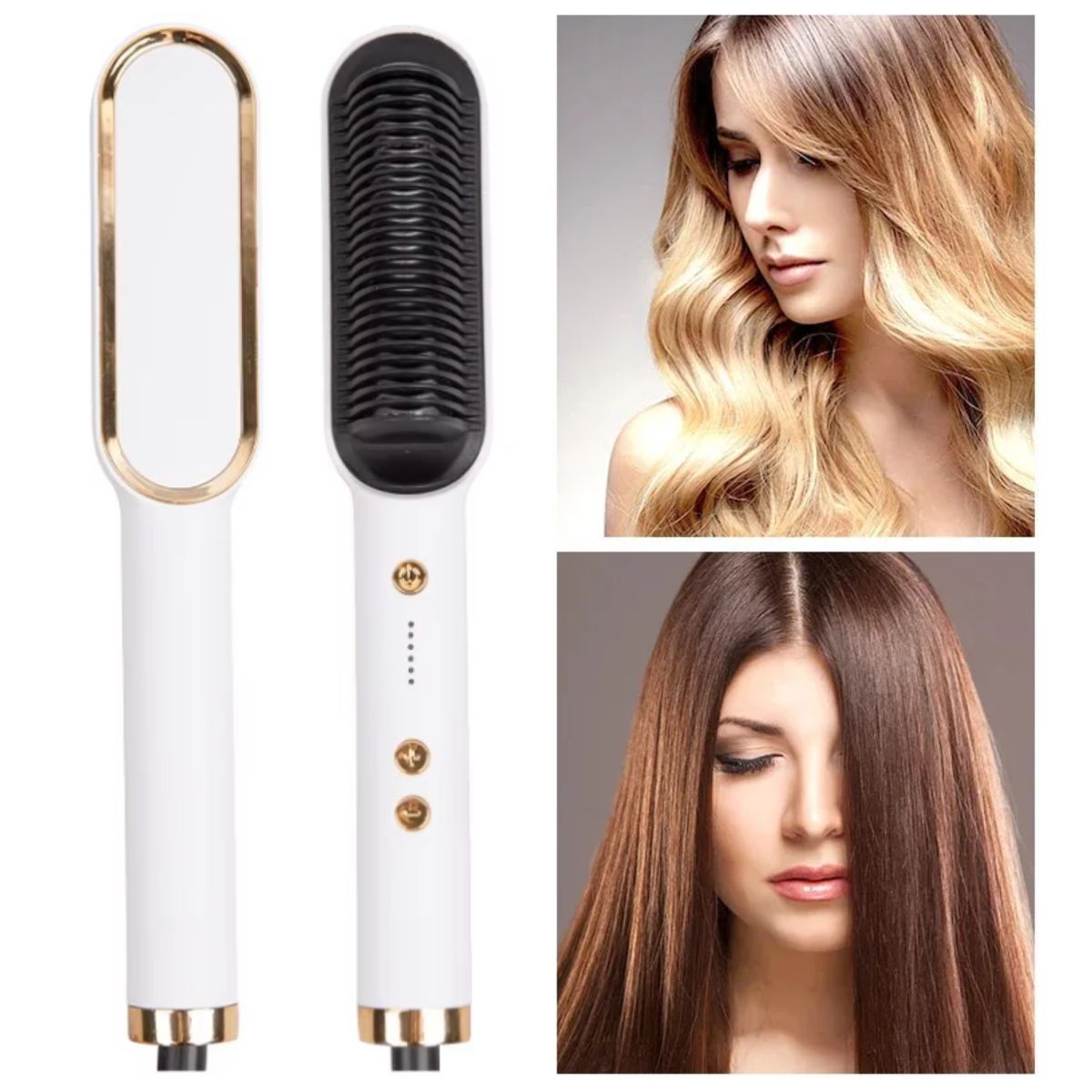 IMPORTADO MC - Cepillo Peine Alisador De Cabello Raf