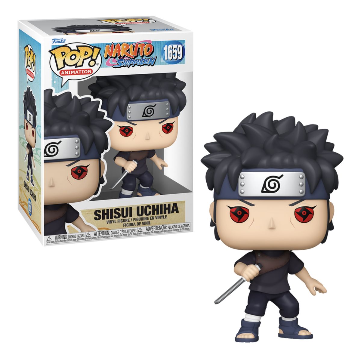 FUNKO - Shisui Uchiha with Sword Funko Pop 1659 Naruto Shippuden