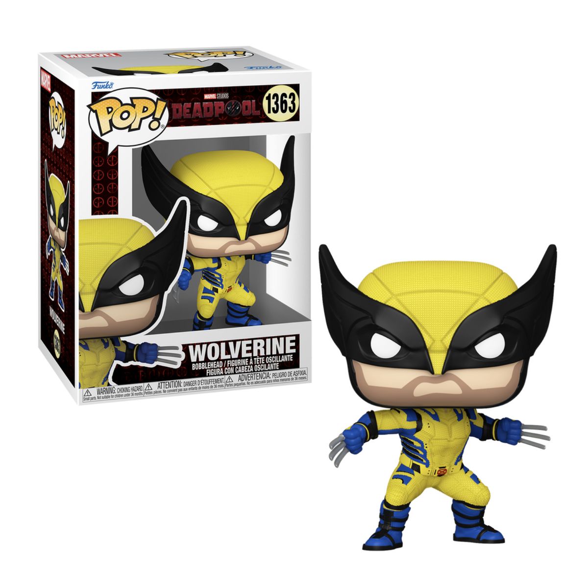 FUNKO - Wolverine Funko Pop 1363 Deadpool y Wolverine Original