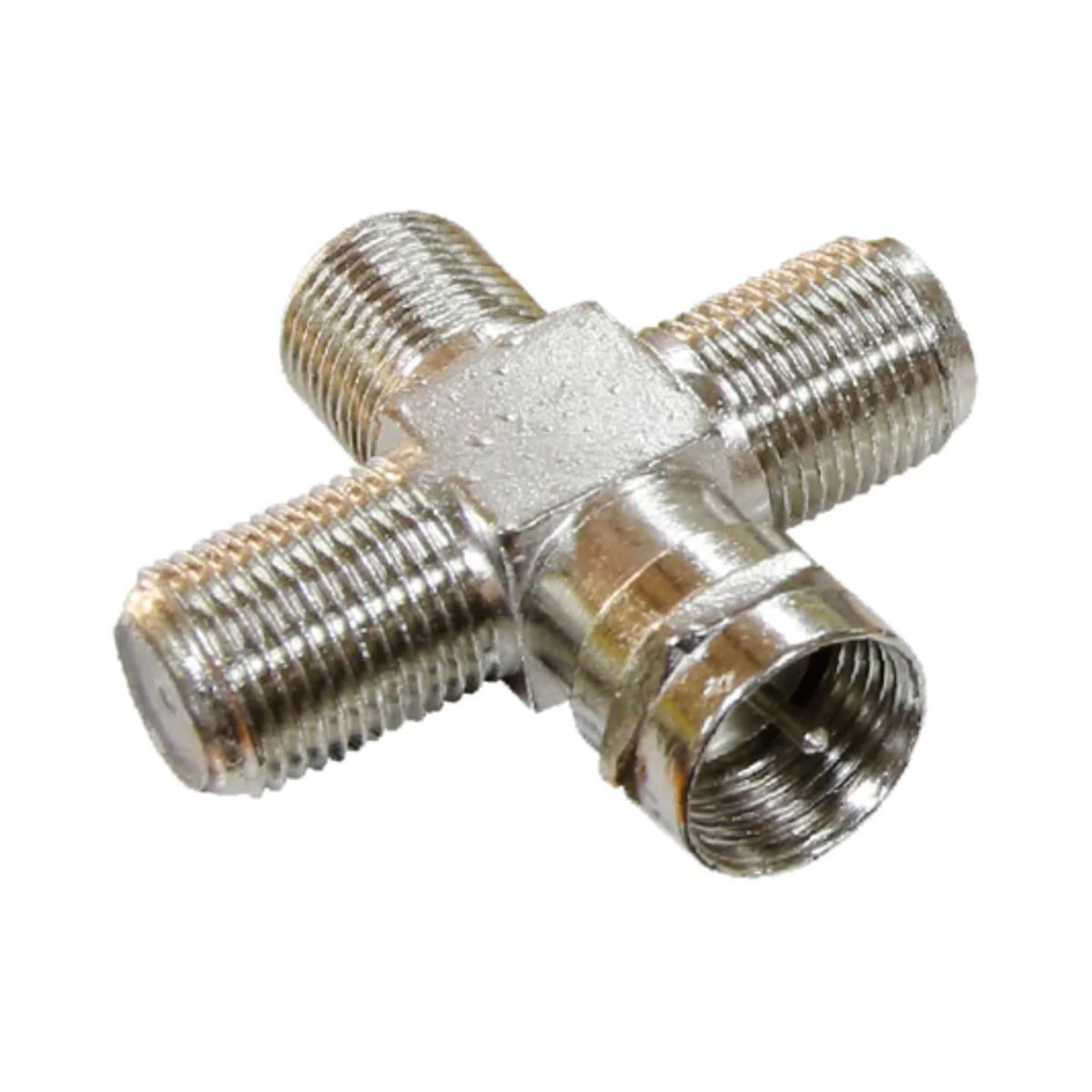 WESTOR - Empalme F Tipo Cruz para Cable Coaxial RG-6 F-94 WESTOR