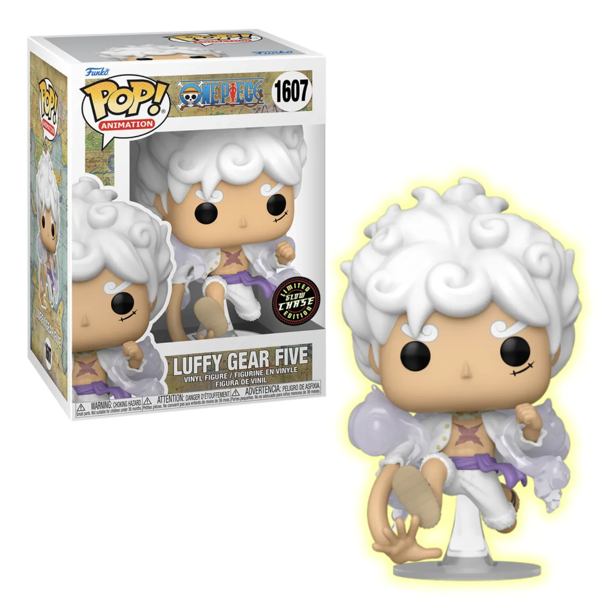 FUNKO - Luffy Gear Five Chase Glow Funko Pop 1607 One Piece