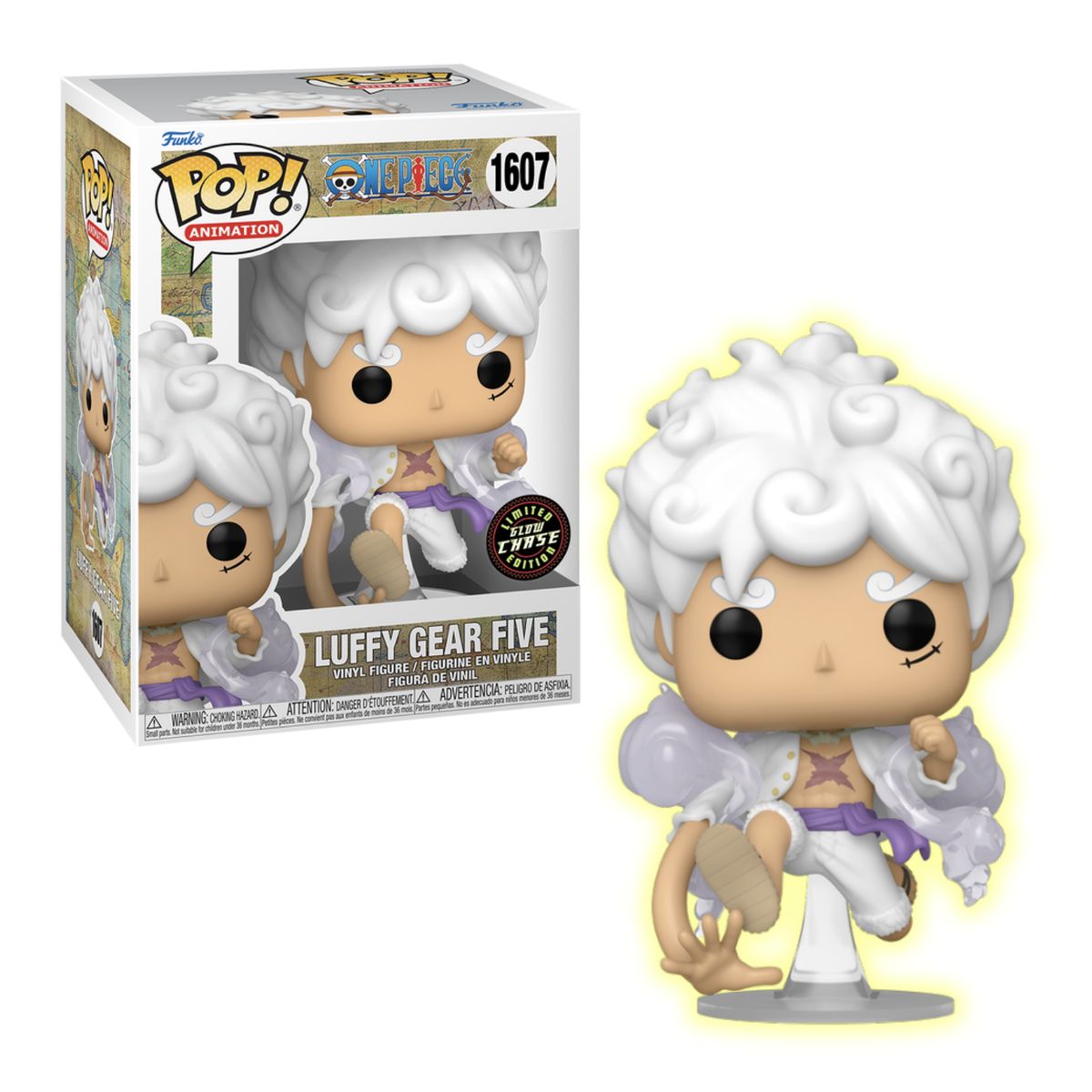 FUNKO - Luffy Gear Five Chase Glow Funko Pop 1607 One Piece