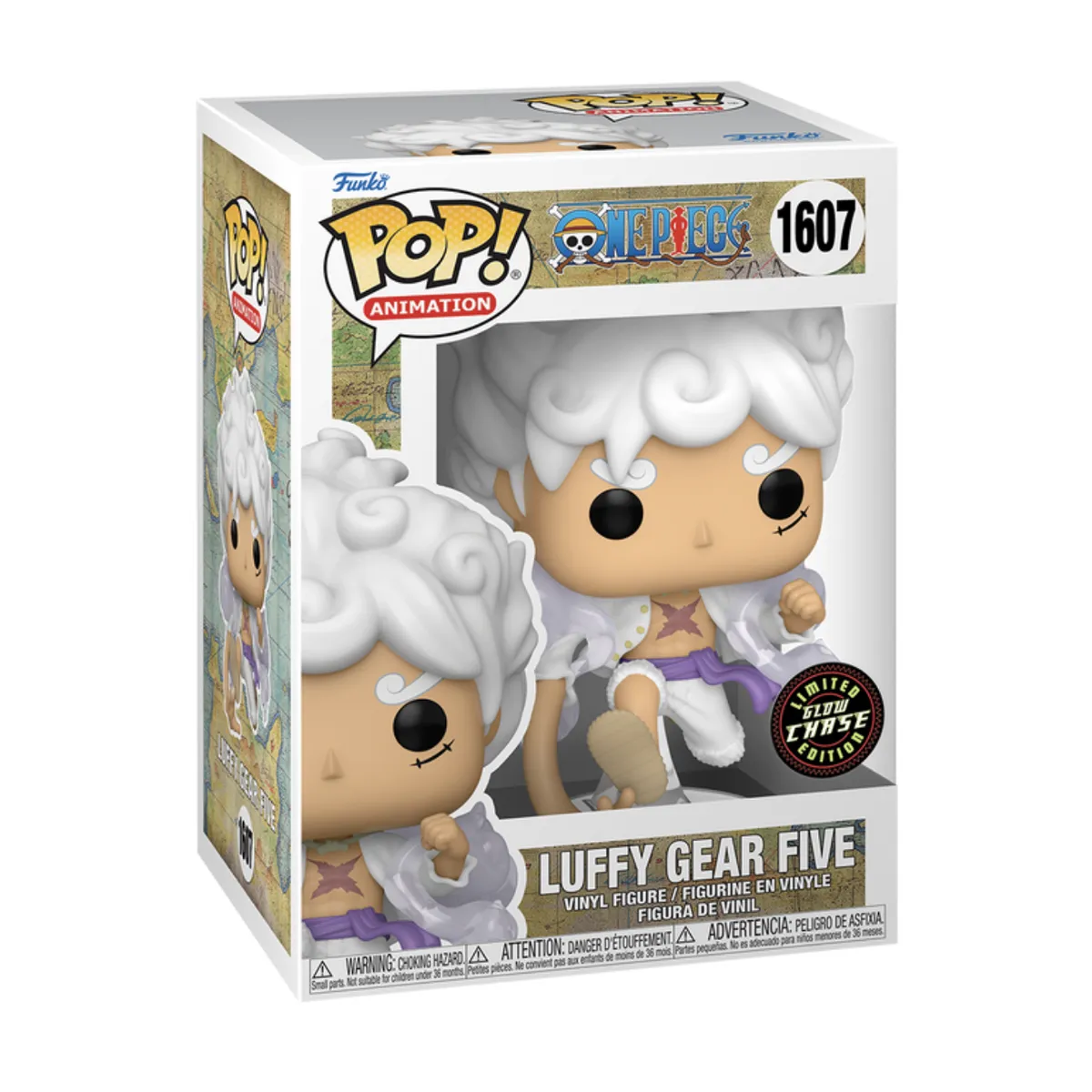 FUNKO - Luffy Gear Five Chase Glow Funko Pop 1607 One Piece