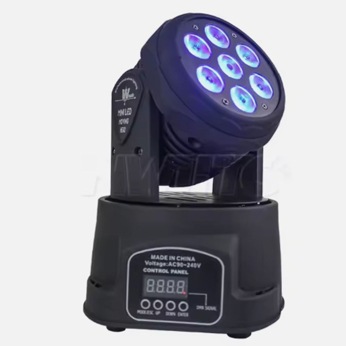 GENERICO - CABEZA MÓVIL LED 7X10W RGBW