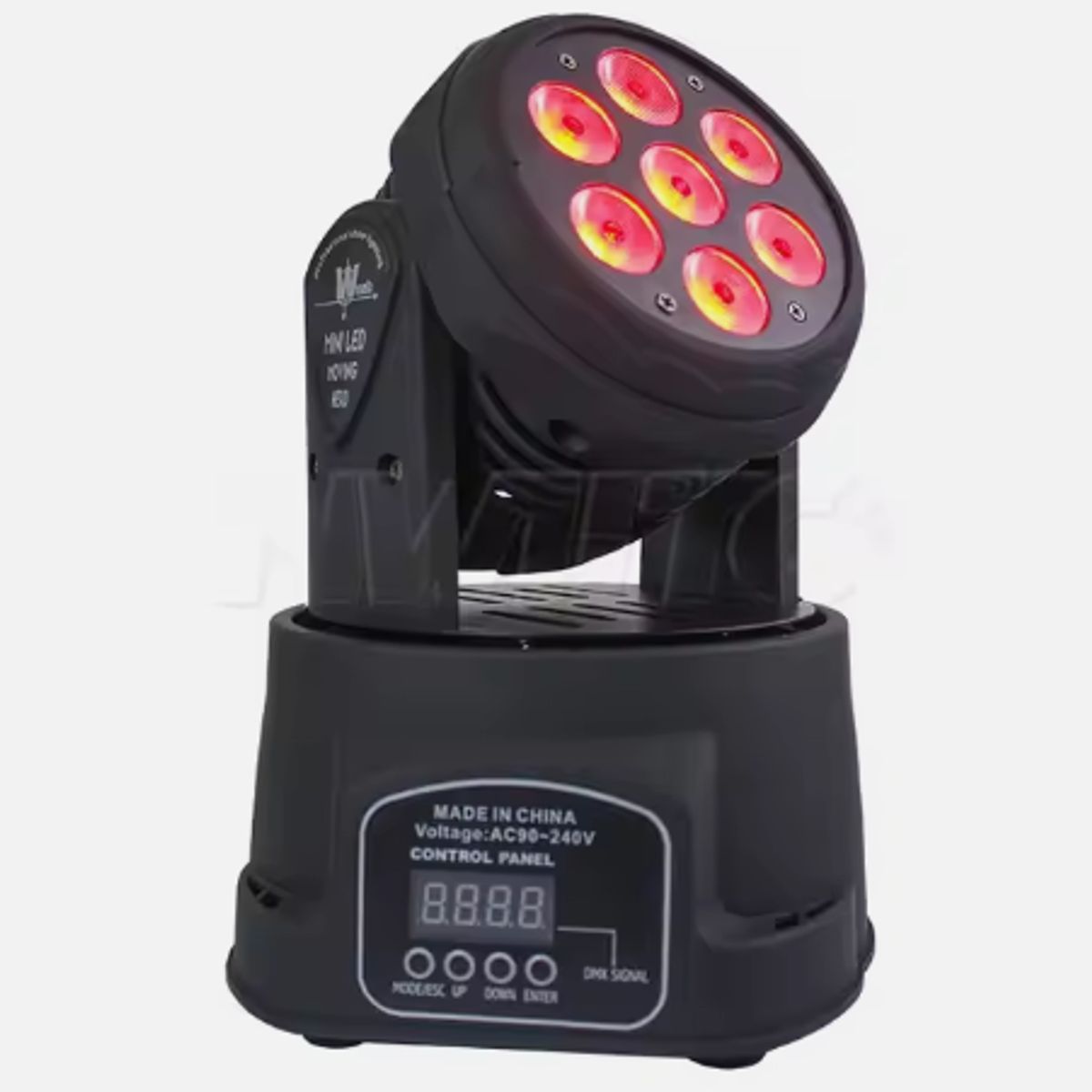 GENERICO - CABEZA MÓVIL LED 7X10W RGBW