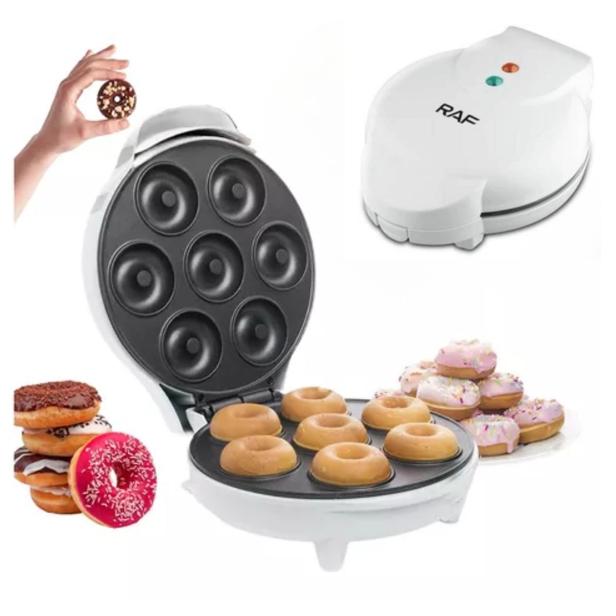 GENERICO - Máquina Para Hacer Mini Donas - RAF