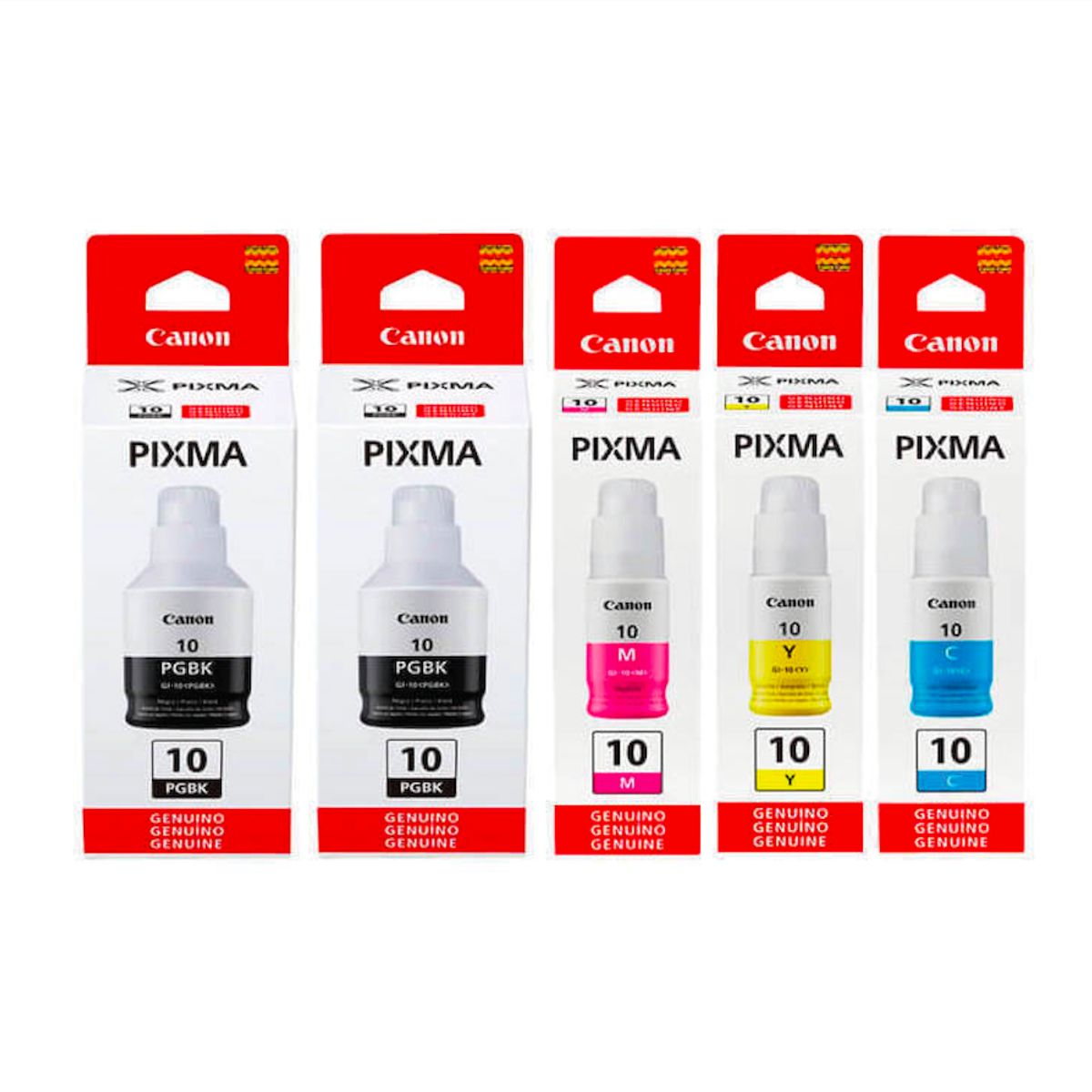 CANON - SUPER KIT DE 5 TINTAS CANON GI 10