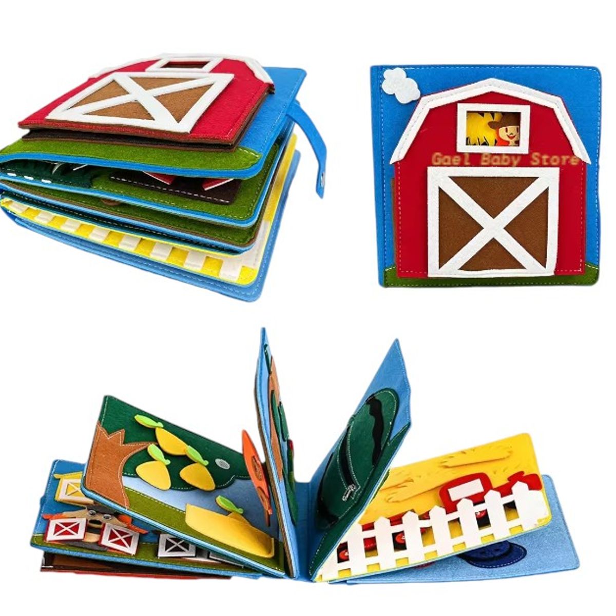 GENERICO - LIBRO SENSORIAL LA GRANJA PARA EL DESARROLLO INTELECTUAL