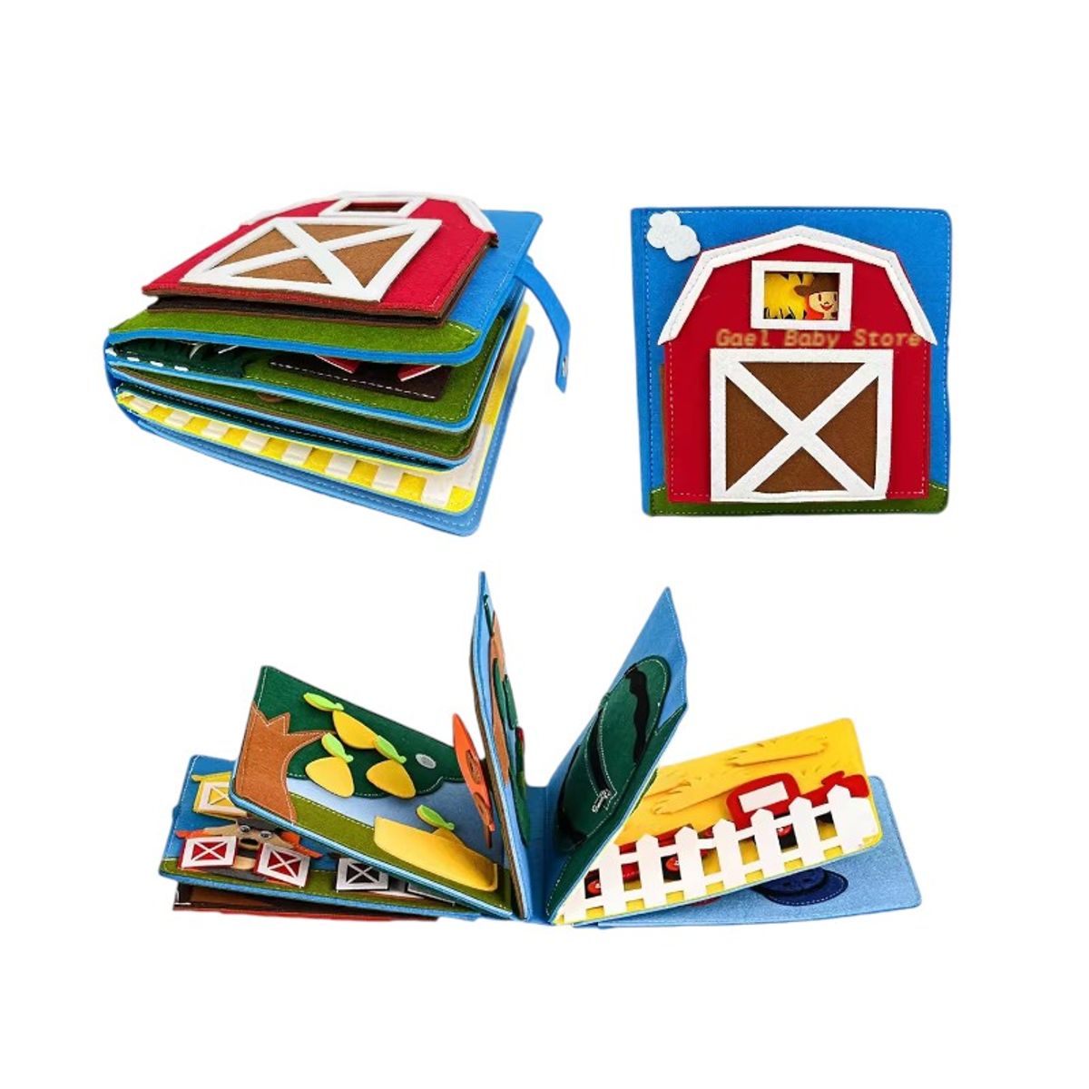 GENERICO - LIBRO SENSORIAL LA GRANJA PARA EL DESARROLLO INTELECTUAL