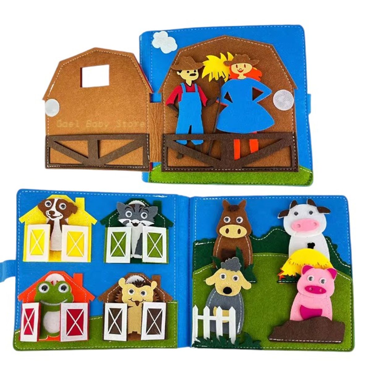 GENERICO - LIBRO SENSORIAL LA GRANJA PARA EL DESARROLLO INTELECTUAL