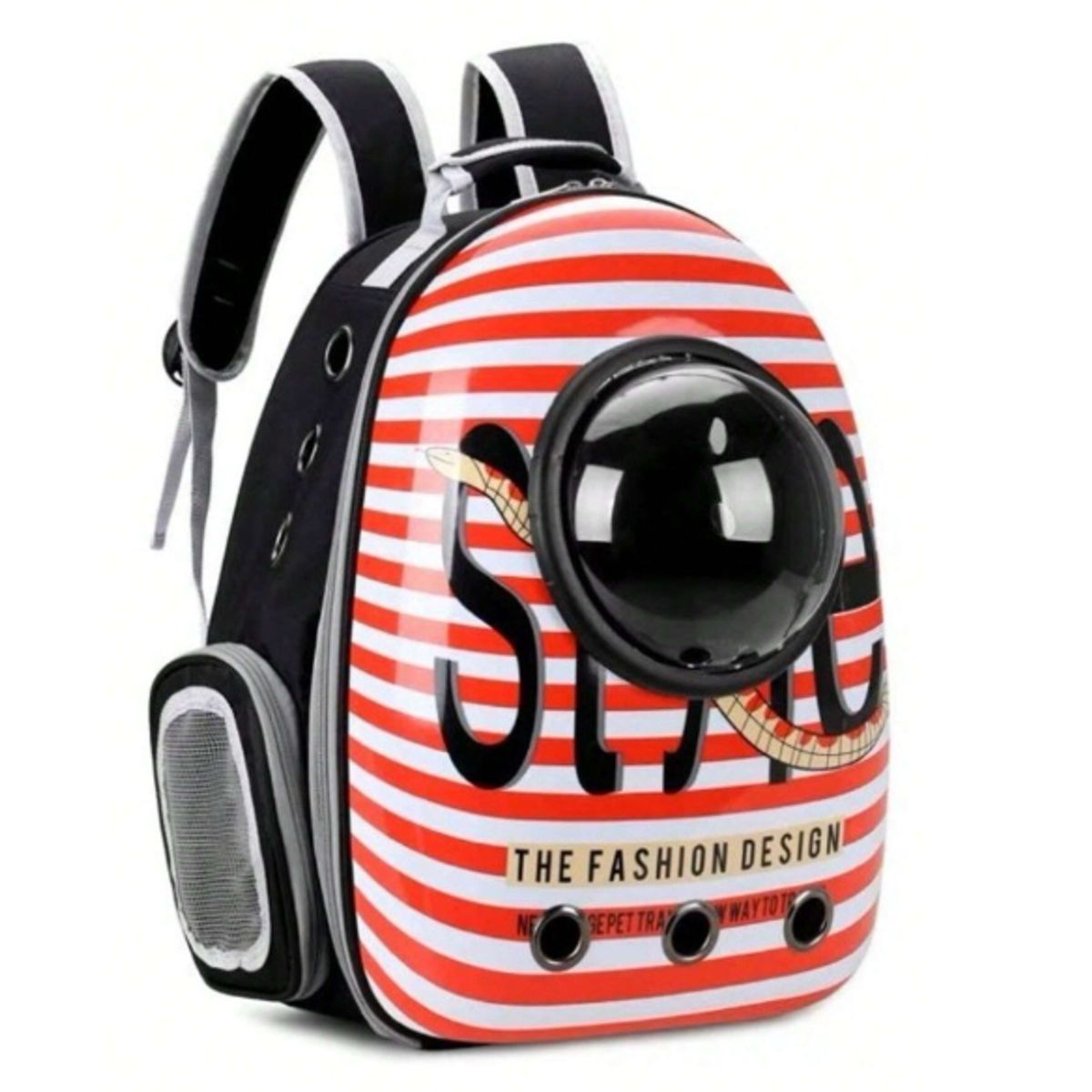 GENERICO - MOCHILA TRANSPORATORA ESPACIAL PARA GATO Y PERROS PEQUEÑOS