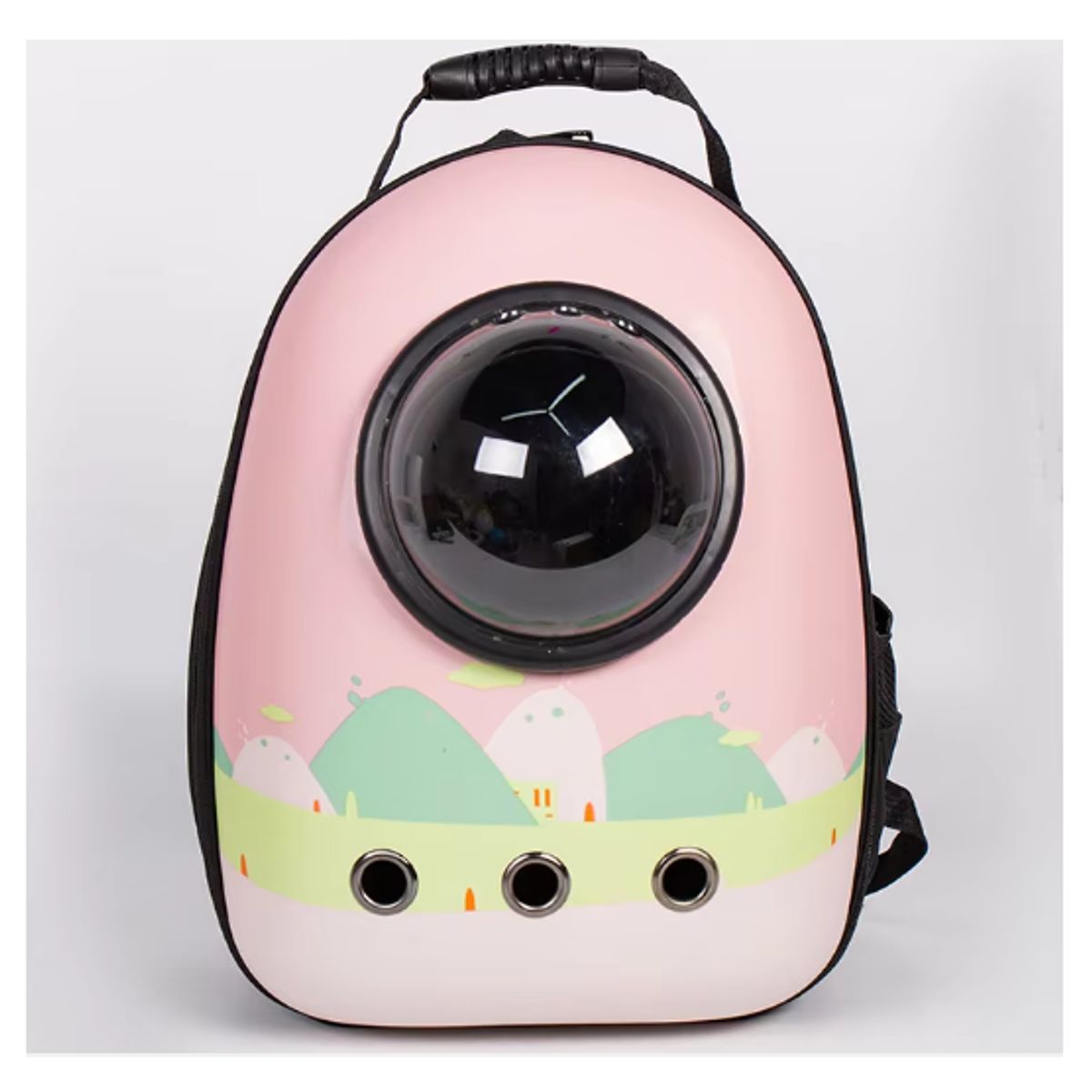 GENERICO - MOCHILA TRANSPORATORA ESPACIAL PARA GATO Y PERROS PEQUEÑOS