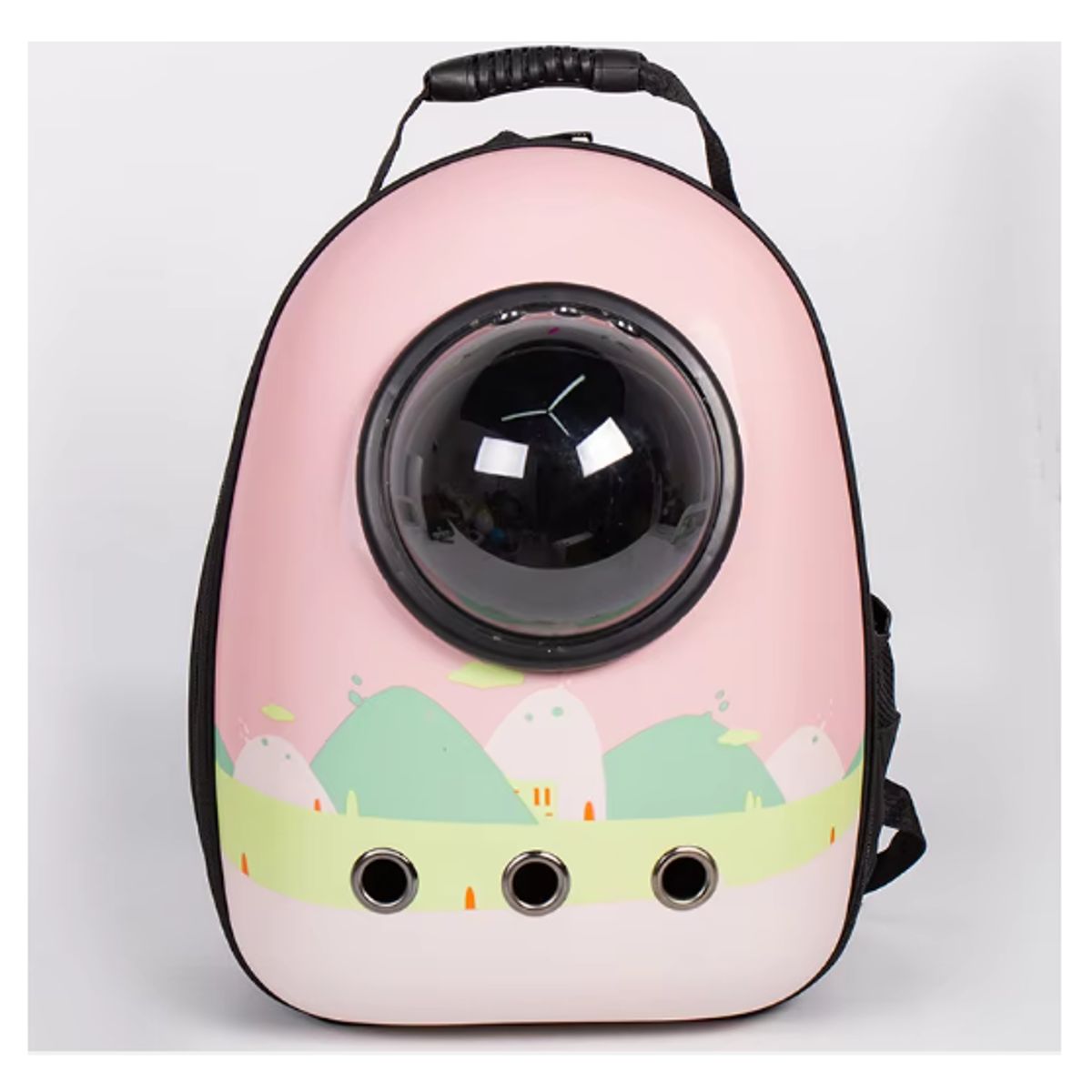 GENERICO - MOCHILA TRANSPORATORA ESPACIAL PARA GATO Y PERROS PEQUEÑOS