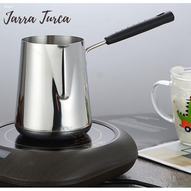 GENERICO - Jarra turca de acero 350 ml