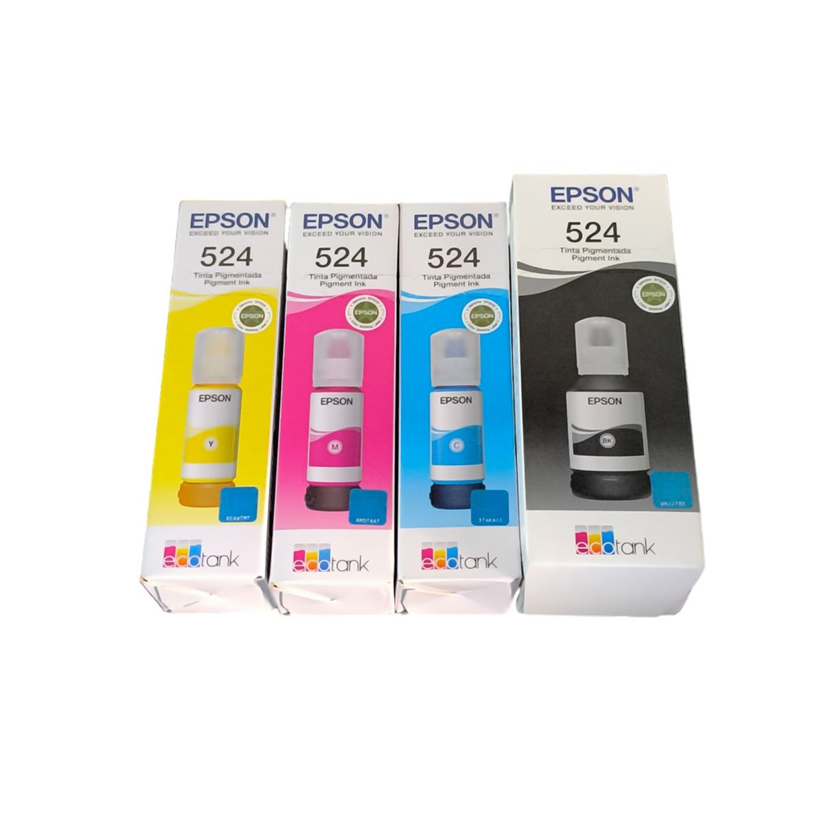 EPSON - Tinta Epson T524 524 Original kit x 4un L15150 L15160 L6580