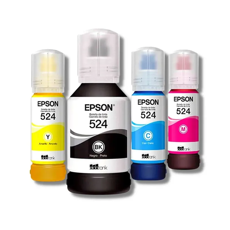 EPSON - Tinta Epson T524 524 Original kit x 4un L15150 L15160 L6580