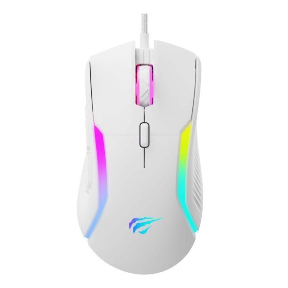 HAVIT - Mouse Gamer Havit MS1033 8,000 DPI RGB Blanco