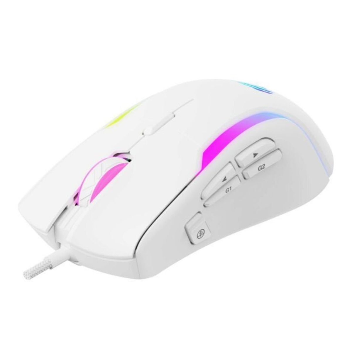 HAVIT - Mouse Gamer Havit MS1033 8,000 DPI RGB Blanco