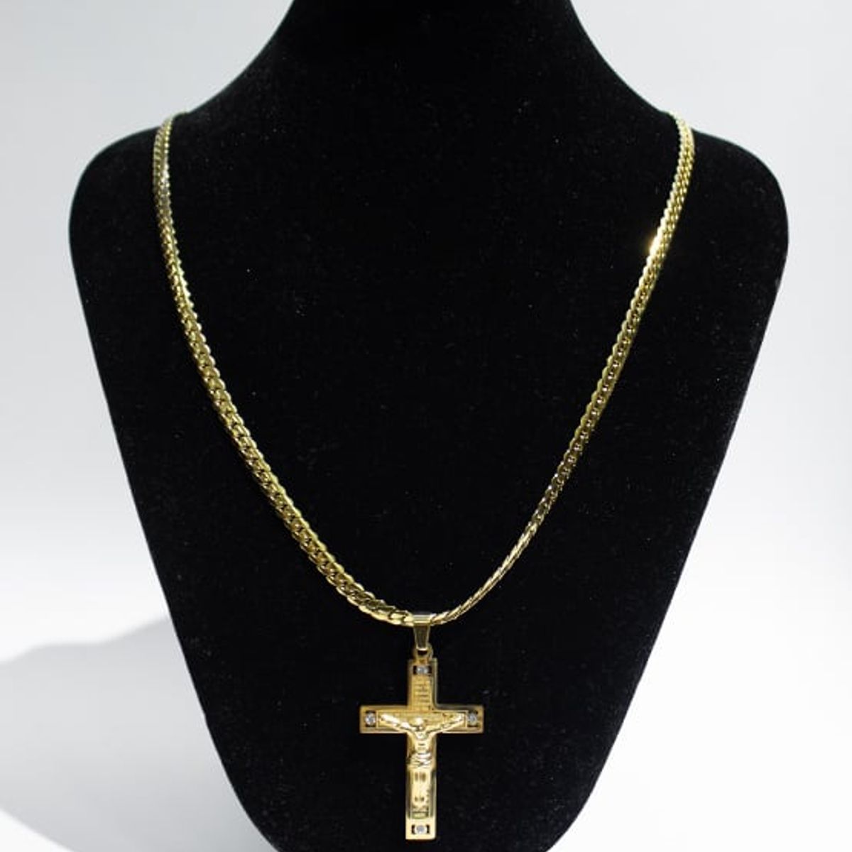 DM DEXMEN - Cadena Diseño  Cruz Dorado
