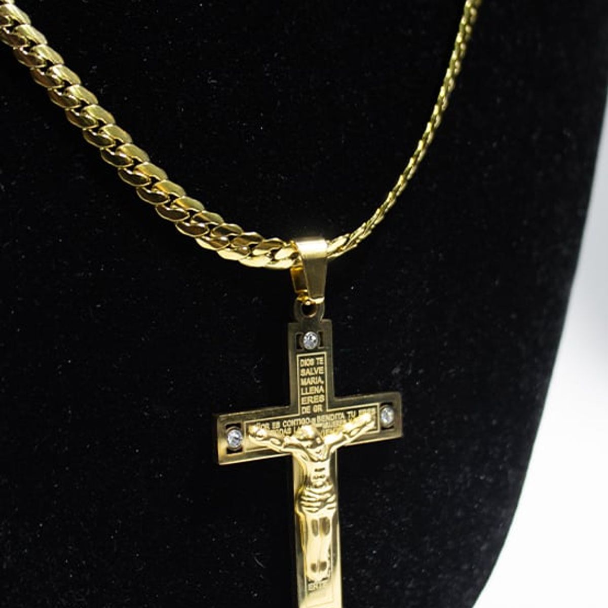 DM DEXMEN - Cadena Diseño  Cruz Dorado