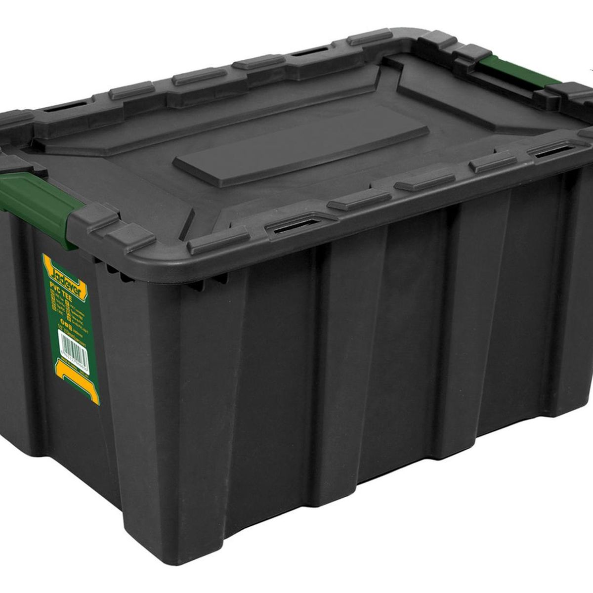 GENERICO - Caja de almacenamiento negro 18.5" 25 litros Jadever