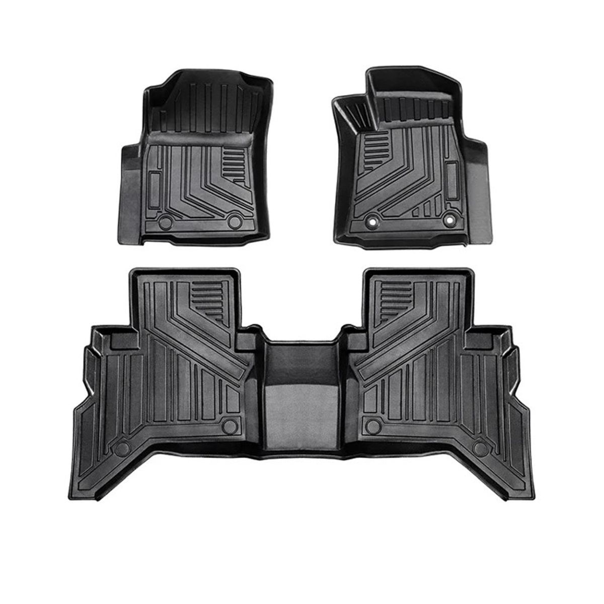GENERICO - Protector Cubre Piso 6D TPE Toyota Hilux Revo 2016-2024