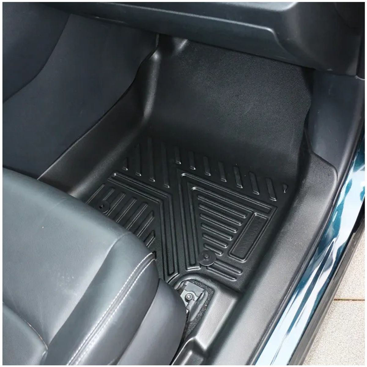 GENERICO - Protector Cubre Piso 6D TPE Toyota Hilux Revo 2016-2024