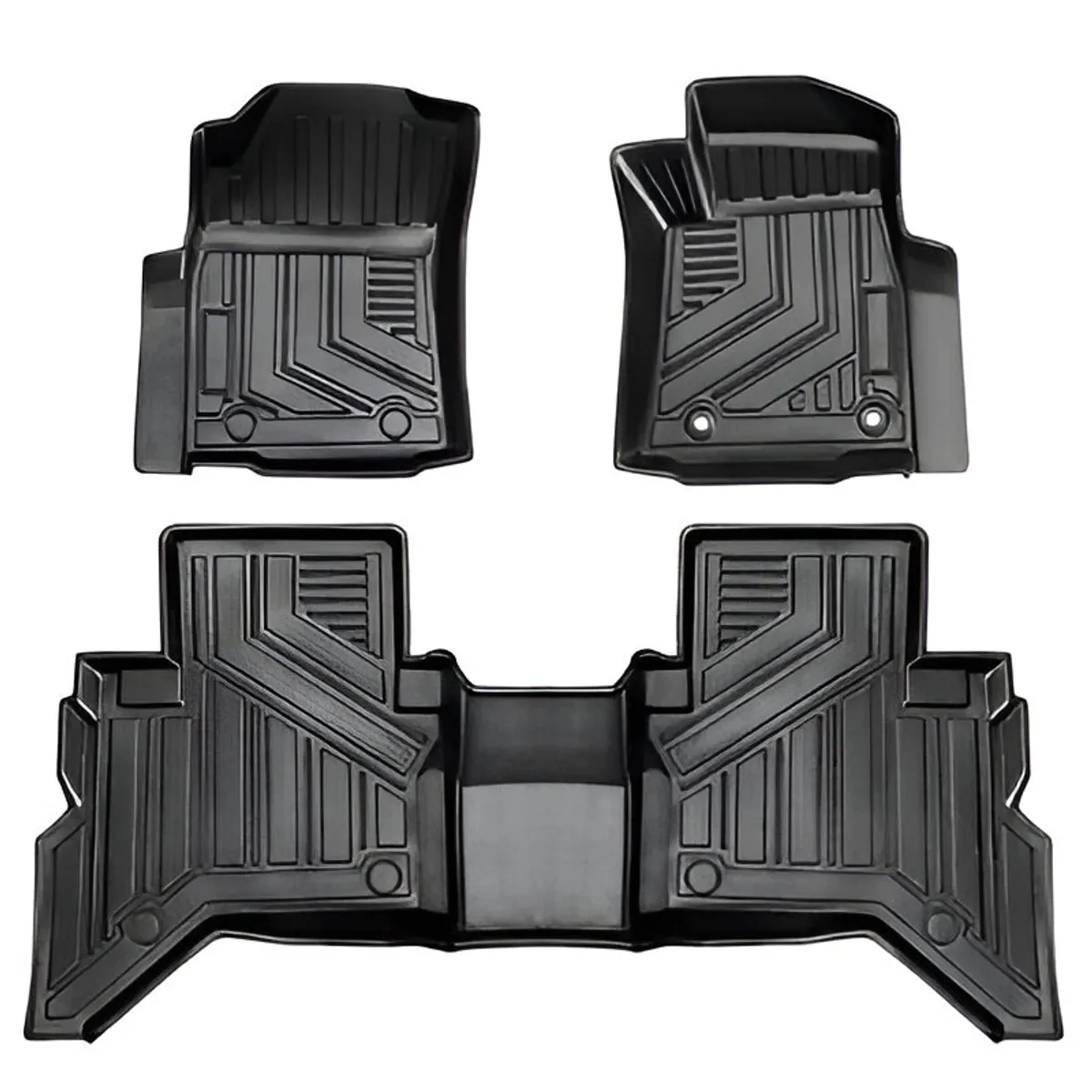 GENERICO - Protector Cubre Piso 6D TPE Toyota Hilux VIGO 2005-2015