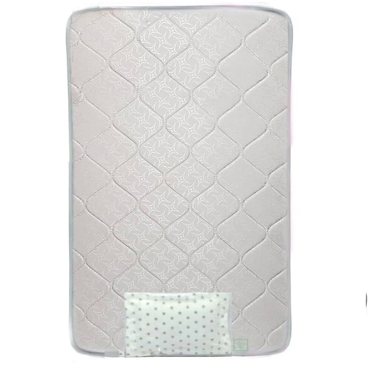 LIFESTYLES - Colchón de Bebe para Cunas pack and play de 4 Gris