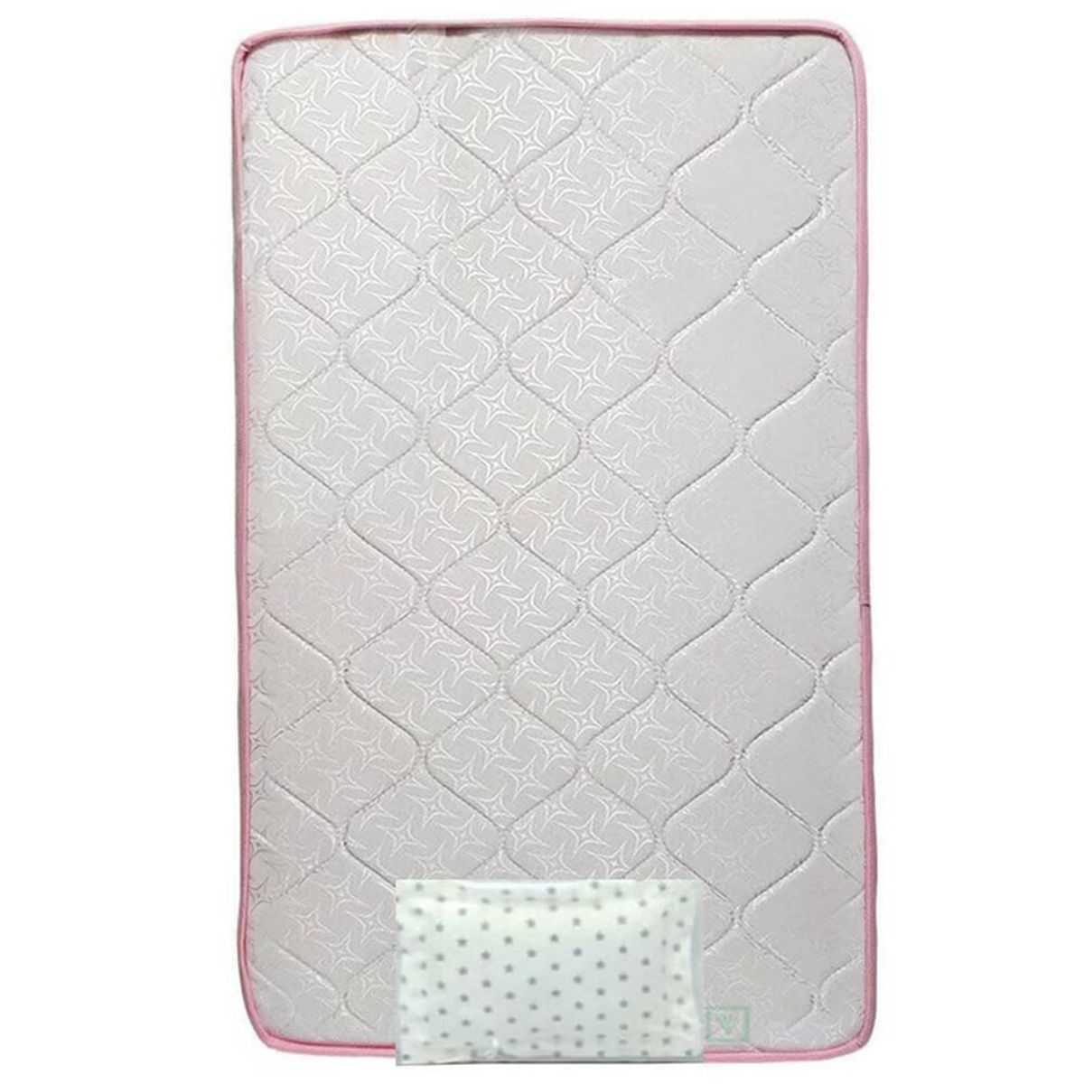 LIFESTYLES - Colchón de Bebe para Cunas pack and play de 4 Rosado