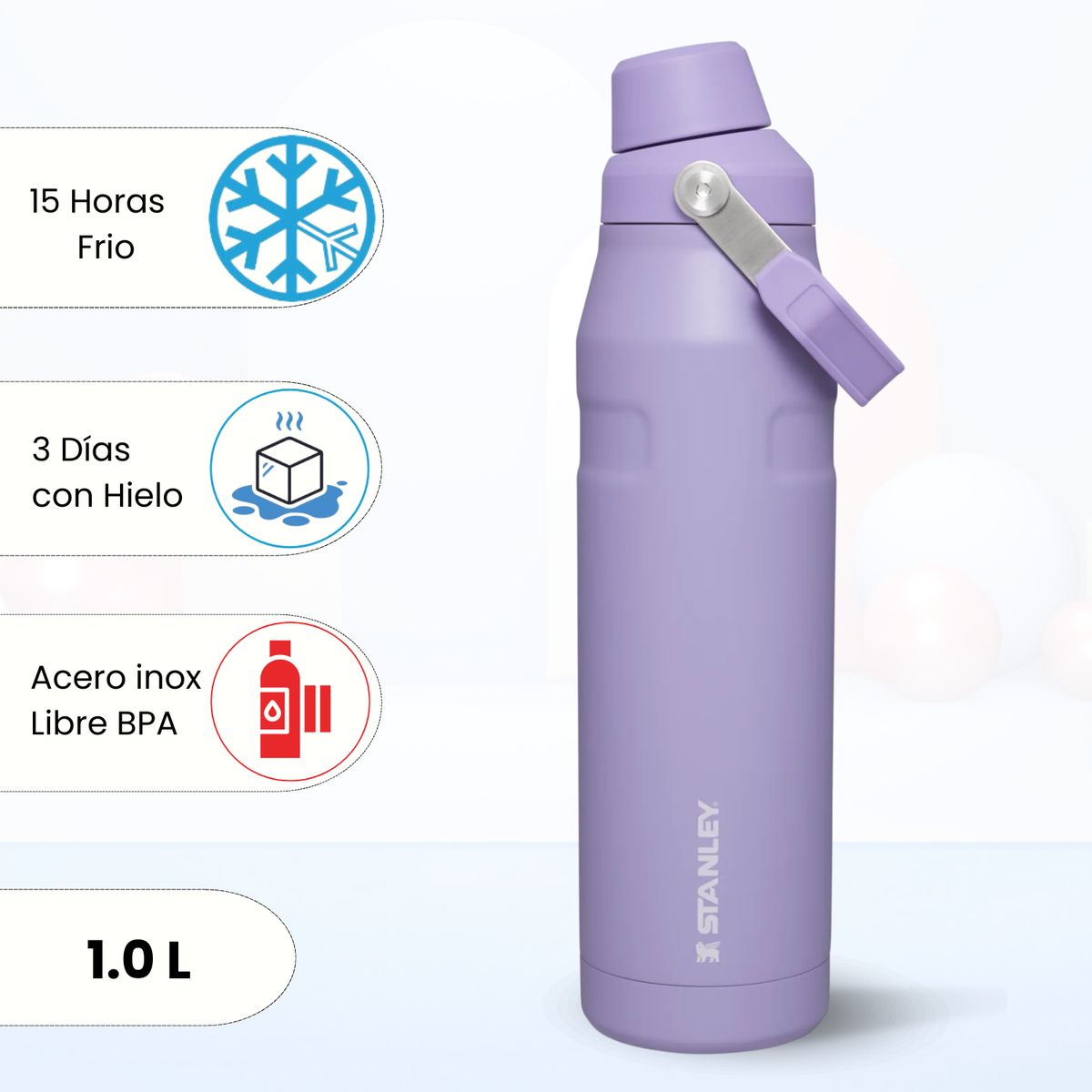STANLEY - Tomatodo Termica Iceflow Lavender Stanley 1.0 L