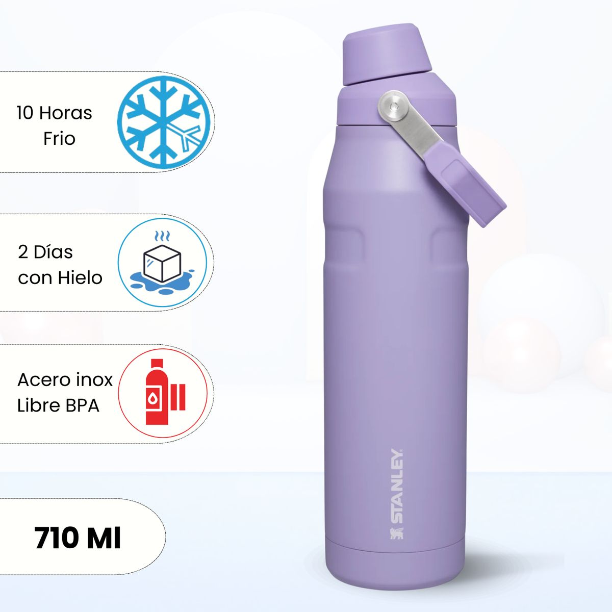 STANLEY - Tomatodo Termica Iceflow Lavender Stanley 710 Ml