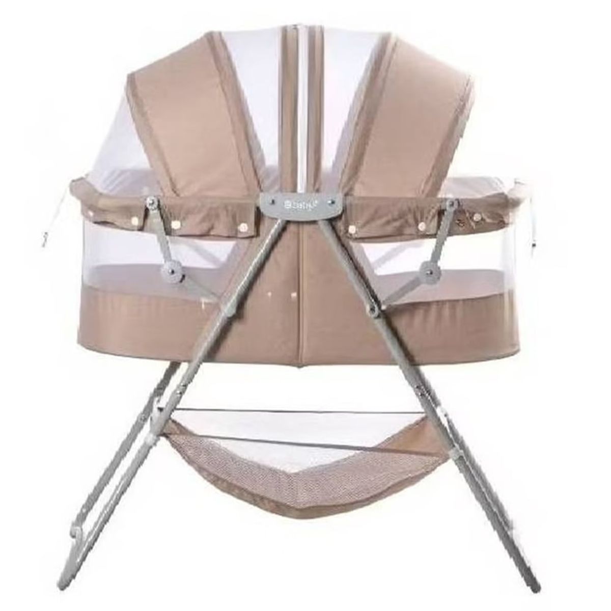 EBABY - Cuna Portátil Plegable Para Bebé Dolly BEIGE