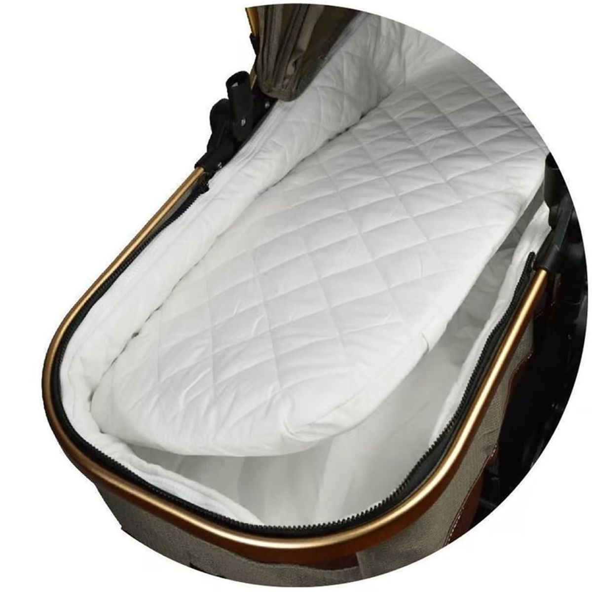 BABY KITS - Coche Cuna Moises De Lujo «NEO» Negro