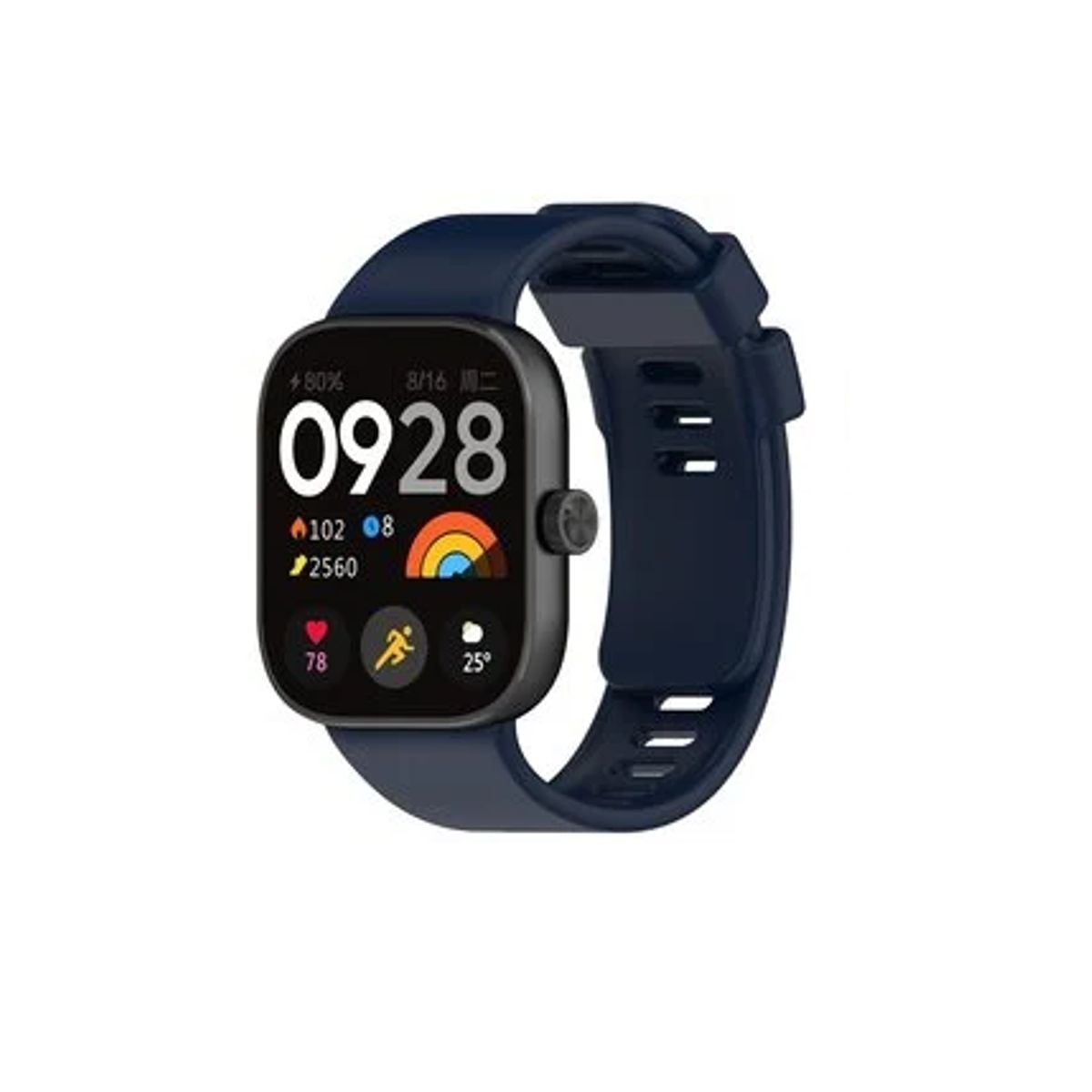 GENERICO - Correa de Silicona Para Xiaomi Watch 4 - Azul