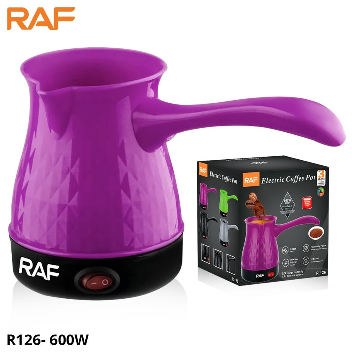 OEM - Cafetera Eléctrica Turca Griega 300mL 600Watts