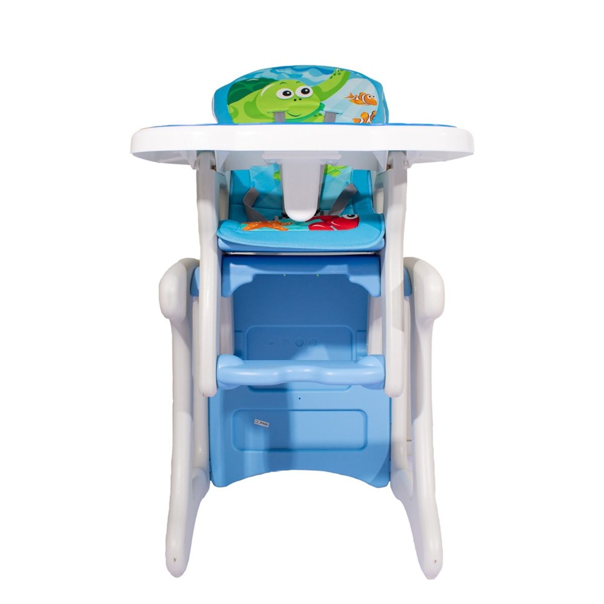 SPORT FITNESS - SILLA DE COMER 3 EN 1 - CELESTE