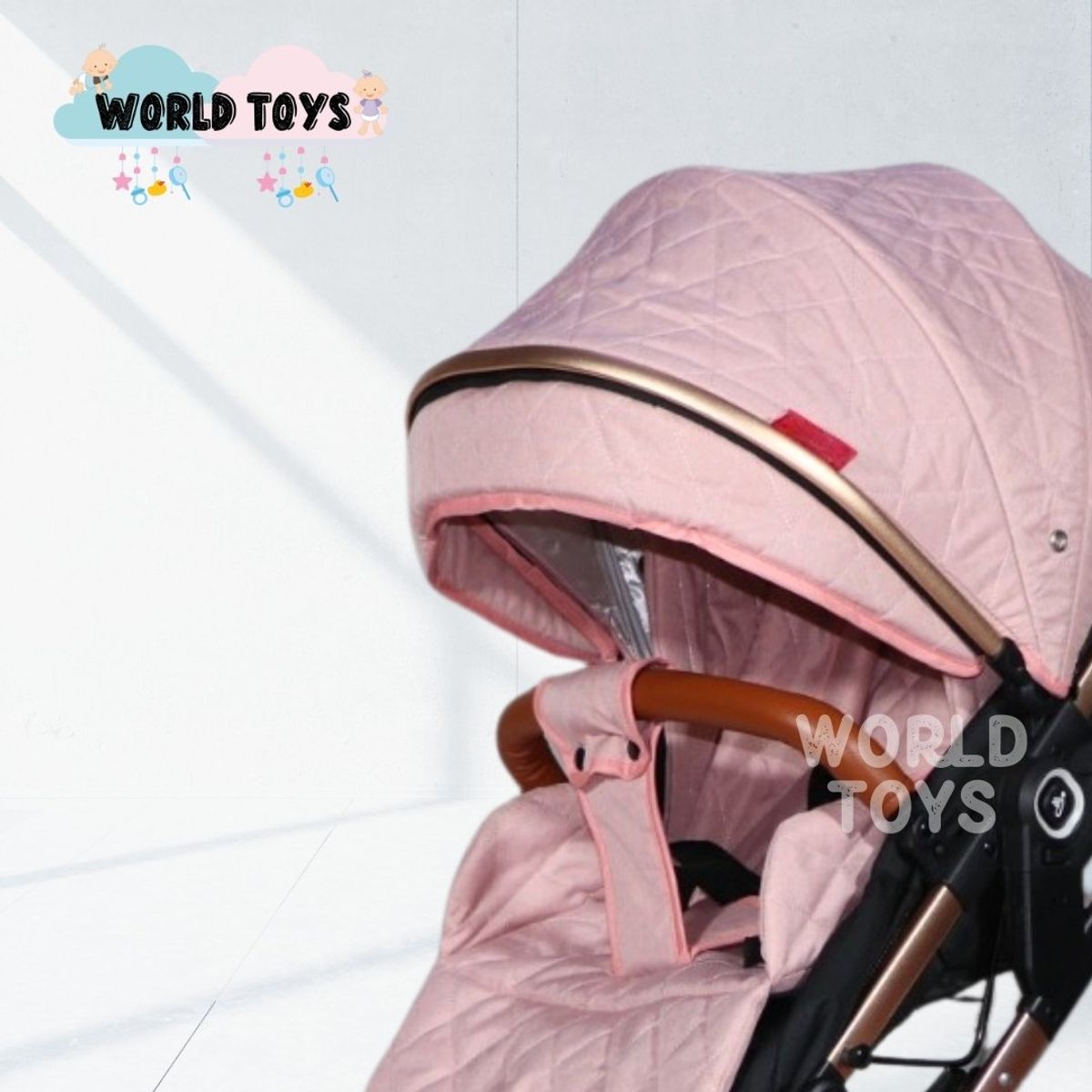 BABY - Coche Moisés Mini 4 en 1 «LIETTI» con Portabebé Pink