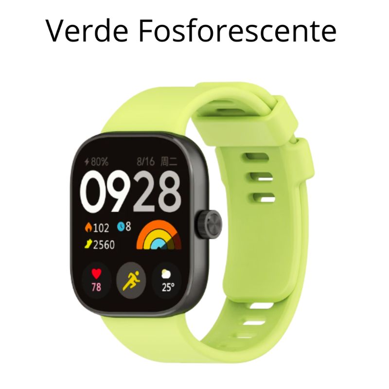 GENERICO - Correa de Silicona Para Xiaomi Watch 4 - Verde