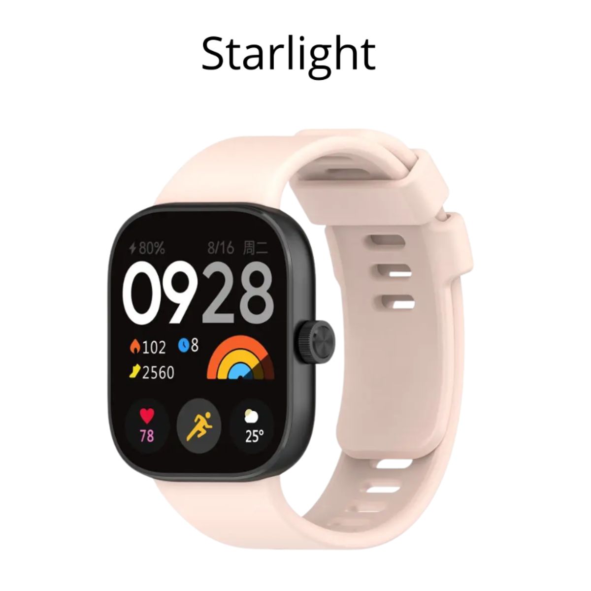GENERICO - Correa para Xiaomi Redmi Watch 4 - Rosado