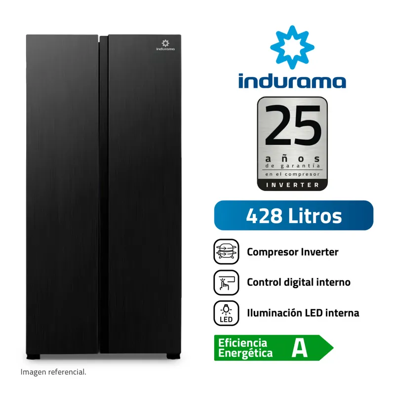 INDURAMA - Refrigeradora Indurama RI-769N 428 Lt