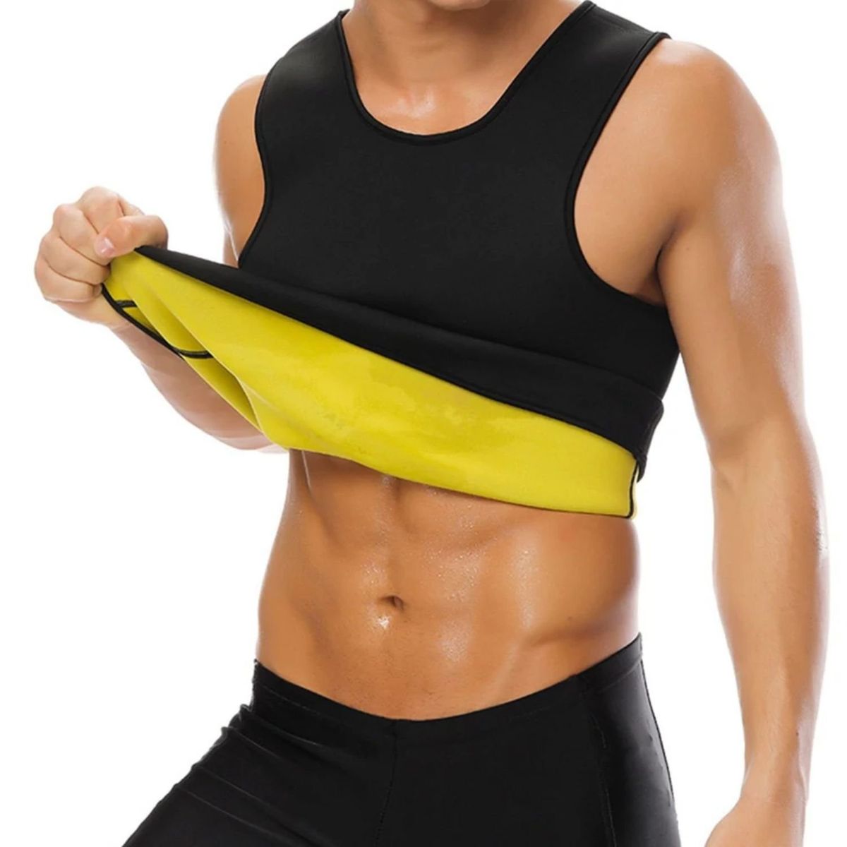 SPORT FITNESS - Chaleco para Reducir  Medidas Thermo shapers - Hombre