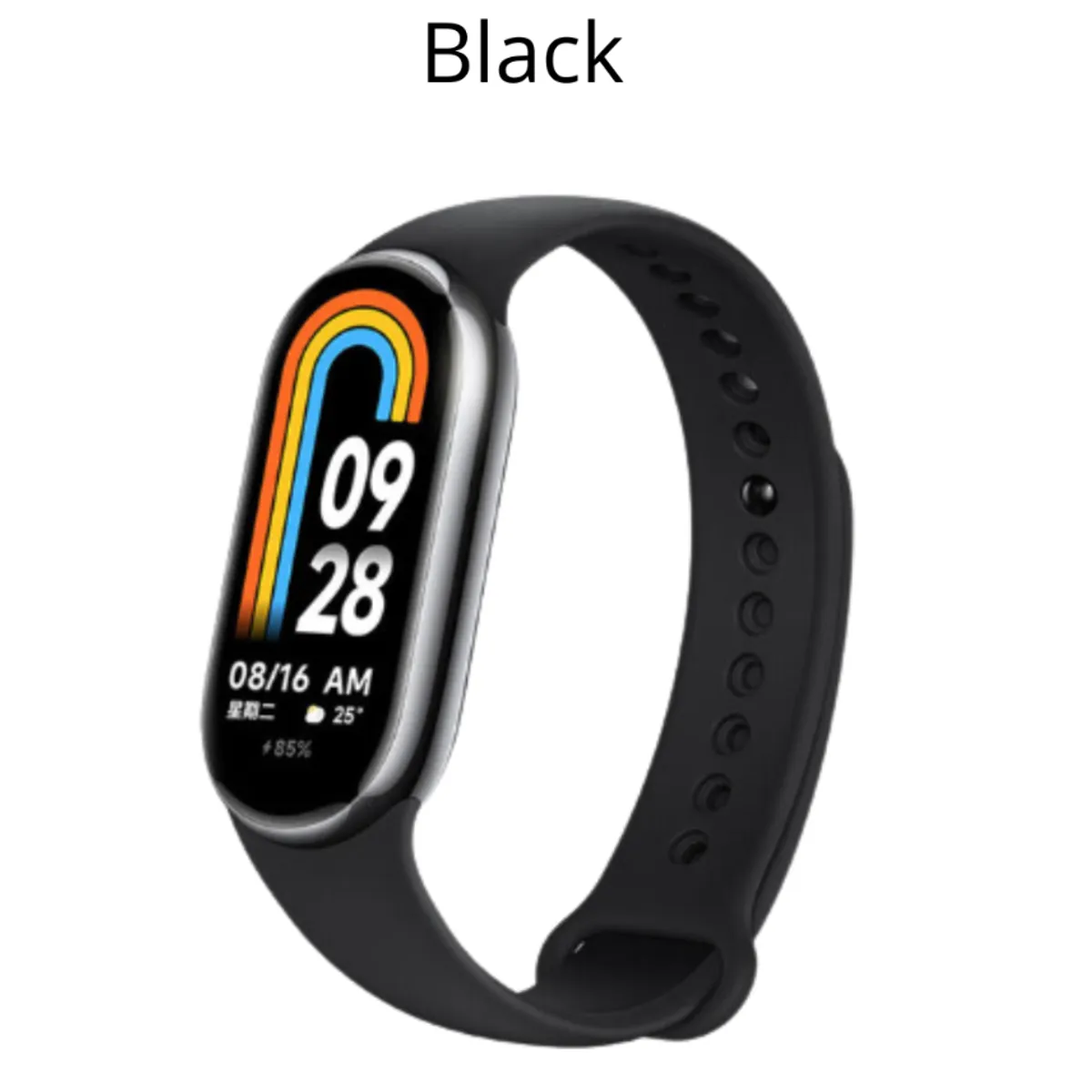 GENERICO - Correa  Xiaomi Mi Band 8 - Negro