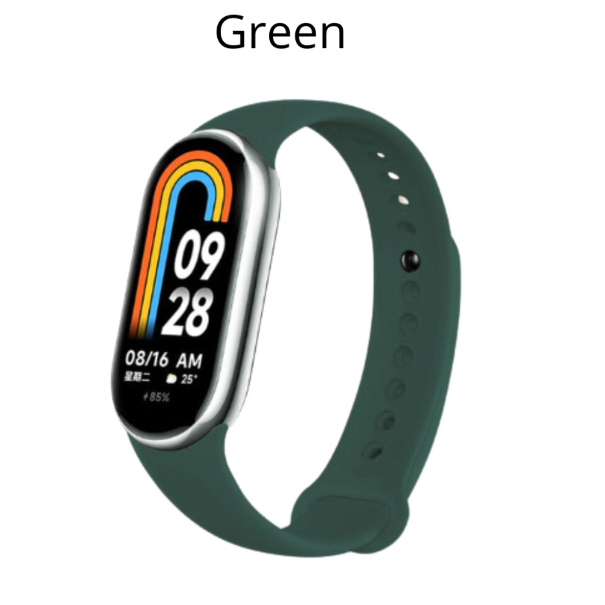 GENERICO - Correa  Xiaomi Mi Band 8 - Verde