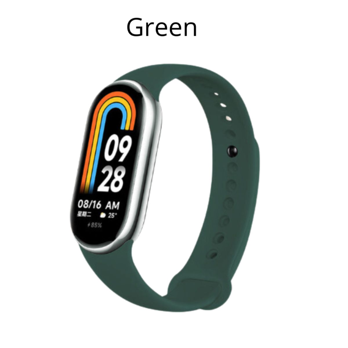 GENERICO - Correa  Xiaomi Mi Band 8 - Verde